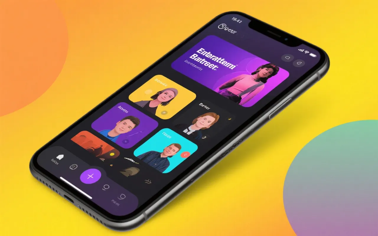 娱乐App界面预览